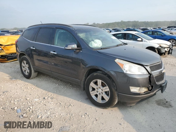 2011 Chevrolet Traverse 1LT z VIN 1GNKRGED5BJ286757, wystawiony jako Copart lot #63599254 z przebiegiem 168 671 mil mil oraz Szkoda całkowita • Salvage title. Historia ofert i sprzedaży dostępna na DreamBid. Obrazek 4.