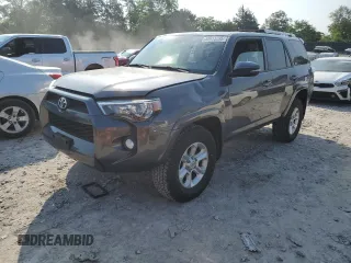 2017 Toyota 4Runner SR5 с VIN JTEBU5JR4H5457976, выставлен на аукционе Copart как лот 58911235 с пробегом 102 098 миль миль и Списание • Salvage title. История ставок и продаж доступна на DreamBid. Изображение 1.