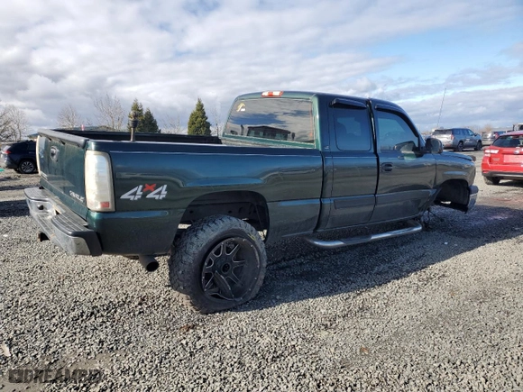 2004 Chevrolet Silverado 1500 LS with VIN 1GCEK19V94E366407, listed as a Copart auction lot 44418075 with 186,702 mi miles and Salvage Title. Bid and sale history available at carsss.com. Image 3.