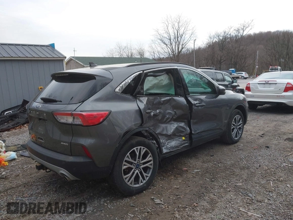 2021 Ford Escape SEL with VIN 1FMCU9H96MUA04542, listed as a IAAI auction lot 41827921 with 17,101 mi miles and . Bid and sale history available at DreamBid. Image 4.