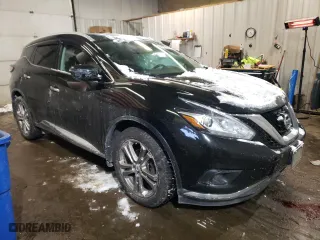 2018 Nissan Murano Platinum with VIN 5N1AZ2MH6JN125249, listed as a Copart auction lot 44945105 with 129,431 mi miles and Salvage Title. Bid and sale history available at carsss.com. Image 4.