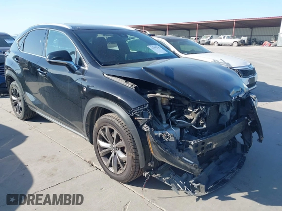 2018 Lexus NX 300 with VIN JTJYARBZ8J2091375, listed as a IAAI auction lot 41995447 with 128,287 mi miles and . Bid and sale history available at DreamBid. Image 1.