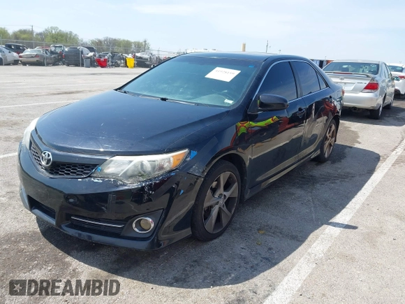 2012 Toyota Camry SE with VIN 4T1BK1FK9CU004865, listed as a IAAI auction lot 41928159 with 216,702 mi miles. Bid and sale history available at carsss.com. Image 19.