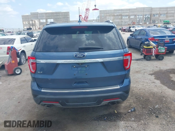 2018 Ford Explorer XLT with VIN 1FM5K7D85JGB77656, listed as a IAAI auction lot 42366539 with 86,579 mi miles and . Bid and sale history available at DreamBid. Image 17.