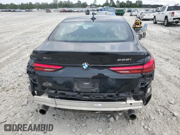 2021 BMW 2 Series 228i xDrive z VIN WBA73AK07M7H22488, wystawiony jako Copart lot #56281555 z przebiegiem 56 412 mil mil oraz Szkoda całkowita • Salvage title. Historia ofert i sprzedaży dostępna na DreamBid. Obrazek 6.