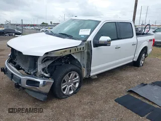 2018 Ford F-150 XL with VIN 1FTEW1E56JKC02331, listed as a IAAI auction lot 42554412 with 203,633 mi miles and . Bid and sale history available at DreamBid. Image 2.