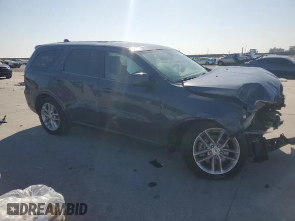 2021 Dodge Durango GT with VIN 1C4RDJDG6MC724286, listed as a Copart auction lot 52435065 with 62,541 mi miles and Salvage title. Bid and sale history available at DreamBid. Image 4.