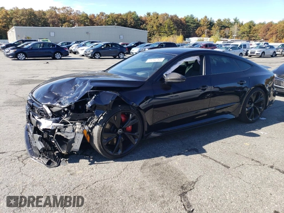 2021 Audi RS 7 z VIN WUAPCBF2XMN902368, wystawiony jako Copart lot #73284763 z przebiegiem 37 625 mil mil oraz . Historia ofert i sprzedaży dostępna na DreamBid. Obrazek 1.