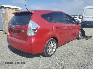2012 Toyota Prius Two with VIN JTDZN3EU3C3026617, listed as a Copart auction lot 53897425 with Not Provided miles and Salvage Title. Bid and sale history available at DreamBid. Image 3.