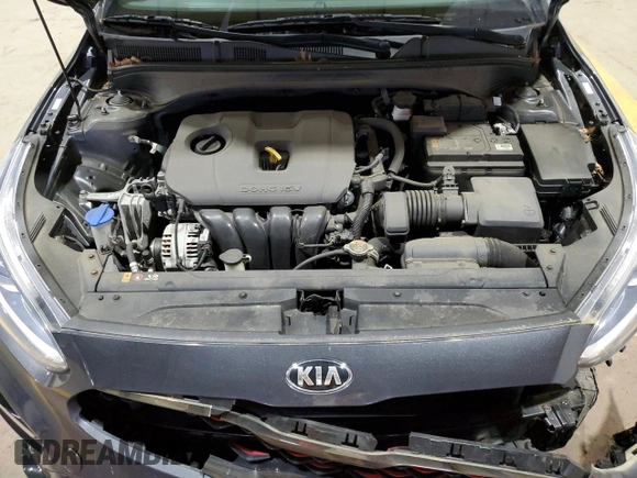 2021 Kia Forte GT-Line with VIN 3KPF34AD5ME273264, listed as a Copart auction lot 58869625 with 32,569 mi miles and Salvage title. Bid and sale history available at DreamBid. Image 11.