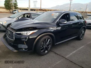 2019 Infiniti QX50 Essential z VIN 3PCAJ5M10KF103991, wystawiony jako Copart lot #67370683 z przebiegiem 60 690 mil mil oraz Szkoda całkowita • Salvage title. Historia ofert i sprzedaży dostępna na DreamBid. Obrazek 1.