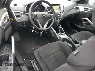 2017 Hyundai Veloster Value Edition with VIN KMHTC6AD4HU322097, listed as a Copart auction lot 47847235 with 64,675 mi miles and Salvage Title. Bid and sale history available at carsss.com. Image 8.