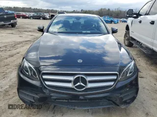 2018 Mercedes-Benz E-Class E 300 with VIN WDDZF4JBXJA317301, listed as a Copart auction lot 49132995 with 0 mi miles and Salvage Title. Bid and sale history available at carsss.com. Image 5.