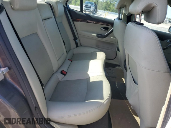 2008 Saab 9-3 with VIN YS3FB49Y181155840, listed as a Copart auction lot 52521425 with 106,588 mi miles and Salvage Title. Bid and sale history available at carsss.com. Image 10.