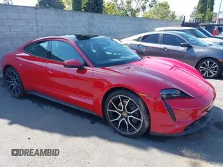 2024 Porsche Taycan with VIN WP0AA2Y1XRSA12414, listed as a IAAI auction lot 42555300 with Not provided miles and . Bid and sale history available at DreamBid. Image 1.