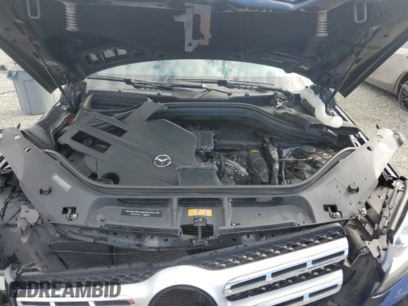2017 Mercedes-Benz GLS 450 with VIN 4JGDF6EE6HA904783, listed as a Copart auction lot 57311545 with 100,160 mi miles and Salvage title. Bid and sale history available at DreamBid. Image 11.
