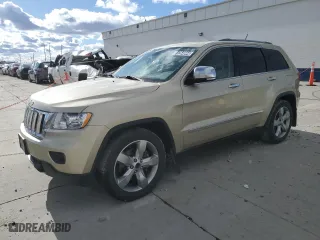 2011 Jeep Grand Cherokee Overland with VIN 1J4RR6GT7BC636023, listed as a Copart auction lot 81264044 with 140,047 mi miles and Clean Title. Bid and sale history available at carsss.com. Image 1.