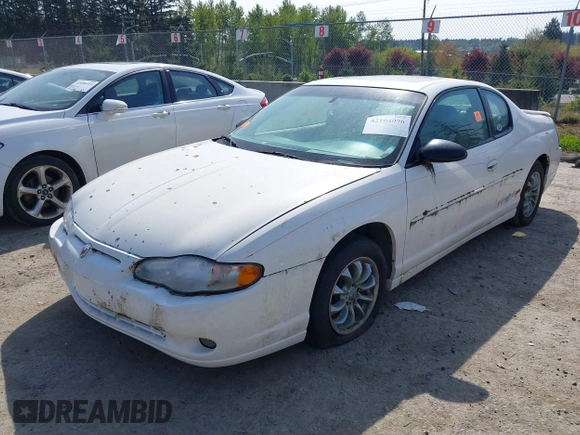 2002 Chevrolet Monte Carlo SS с VIN 2G1WX15K629214577, выставлен на аукционе IAAI как лот 42104096 с пробегом 159 786 миль миль и . История ставок и продаж доступна на DreamBid. Изображение 2.