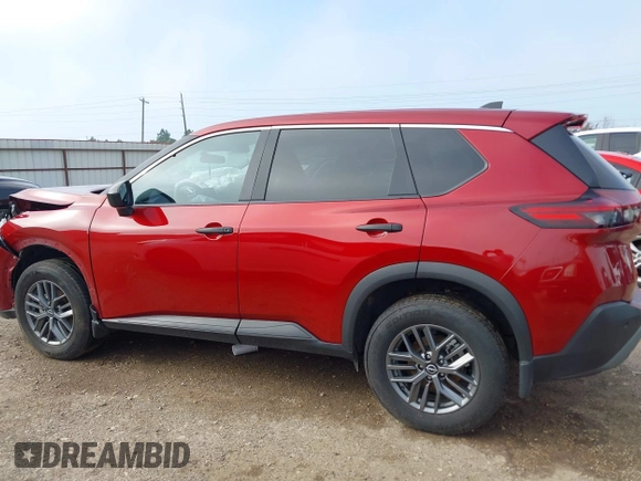 2023 Nissan Rogue S with VIN 5N1BT3AAXPC809941, listed as a IAAI auction lot 41145472 with 54,095 mi miles and . Bid and sale history available at DreamBid. Image 13.