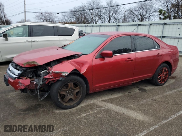 2010 Ford Fusion SE with VIN 3FAHP0HA8AR393040, listed as a Copart auction lot 86576704 with 240,697 mi miles and Salvage Title. Bid and sale history available at DreamBid. Image 1.