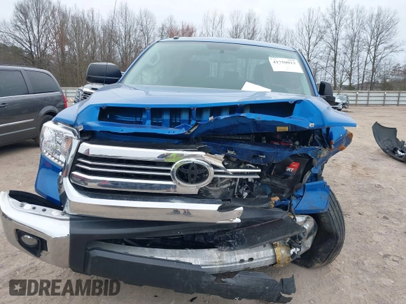 2016 Toyota Tundra 4WD Truck SR with VIN 5TFUW5F13GX505691, listed as a IAAI auction lot 41750013 with 1 mi miles. Bid and sale history available at carsss.com. Image 6.