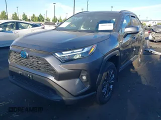 2024 Toyota RAV4 Hybrid XLE Premium with VIN 4T3B6RFV4RU159918, listed as a IAAI auction lot 42662990 with 16,010 mi miles and . Bid and sale history available at DreamBid. Image 2.