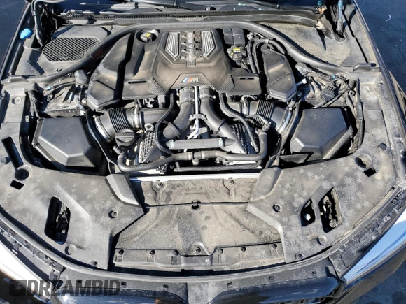 2020 BMW M5 Competition with VIN WBSJF0C03LCE45278, listed as a Copart auction lot 48372795 with 0 mi miles and Salvage Title. Bid and sale history available at carsss.com. Image 11.
