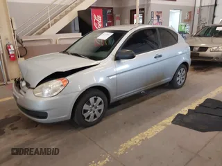 2008 Hyundai Accent GS with VIN KMHCM36C78U066341, listed as a IAAI auction lot 41377961 with 354,357 mi miles. Bid and sale history available at carsss.com. Image 2.