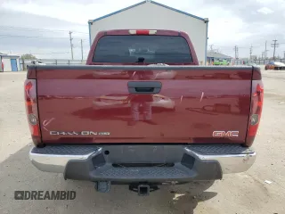 2008 GMC Canyon SLE1 with VIN 1GTDT33E288186865, listed as a Copart auction lot 50036795 with 107,581 mi miles and Salvage Title. Bid and sale history available at carsss.com. Image 6.