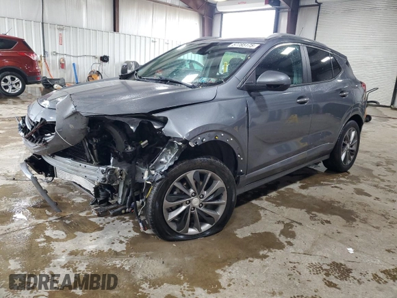 2021 Buick Encore GX Select с VIN KL4MMESL1MB052624, выставлен на аукционе Copart как лот 57785175 с пробегом 32 958 миль миль и Списание • Salvage title. История ставок и продаж доступна на DreamBid. Изображение 1.