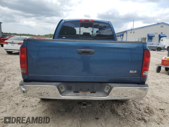 2005 Dodge 1500 SLT with VIN 1D7HA18D65S152542, listed as a Copart auction lot 53726695 with Not Provided miles and Salvage Title. Bid and sale history available at DreamBid. Image 6.