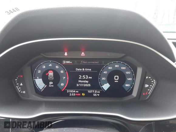 2021 Audi Q3 Premium with VIN WA1AUCF34M1148531, listed as a IAAI auction lot 41815286 with 31,934 mi miles and . Bid and sale history available at DreamBid. Image 7.