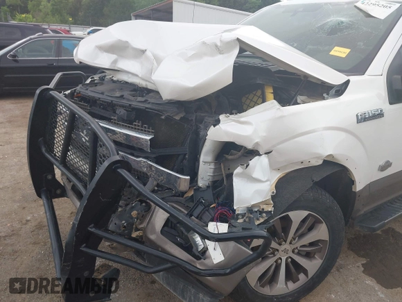 2018 Ford F-150 XL with VIN 1FTEW1EG3JKD47103, listed as a IAAI auction lot 42295205 with 187,501 mi miles and . Bid and sale history available at DreamBid. Image 6.