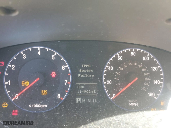2008 Hyundai Azera Limited with VIN KMHFC46F28A311113, listed as a Copart auction lot 77003534 with 114,902 mi miles and Salvage Title. Bid and sale history available at carsss.com. Image 9.