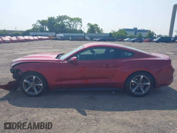 2015 Ford Mustang V6 with VIN 1FA6P8AM6F5365449, listed as a IAAI auction lot 42406653 with 54,662 mi miles and . Bid and sale history available at DreamBid. Image 13.