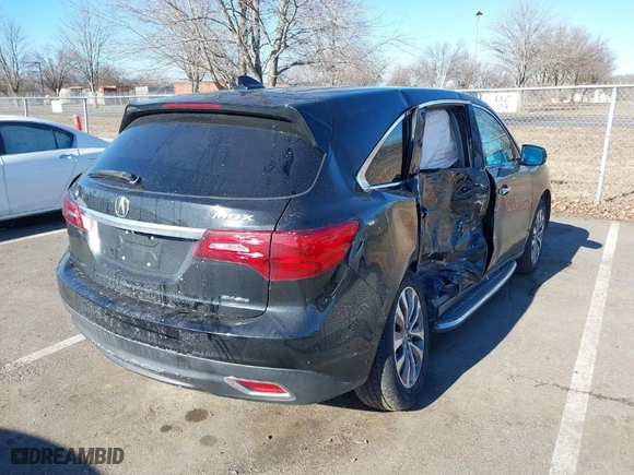 2014 Acura MDX Tech Pkg with VIN 5FRYD4H45EB008401, listed as a IAAI auction lot 41673963 with 146,019 mi miles. Bid and sale history available at carsss.com. Image 4.