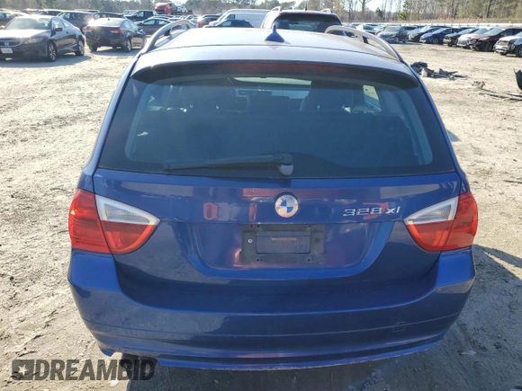 2007 BMW 3 Series 328xi with VIN WBAVT73507FZ35424, listed as a Copart auction lot 49740365 with 151,039 mi miles and Clean title. Bid and sale history available at DreamBid. Image 6.