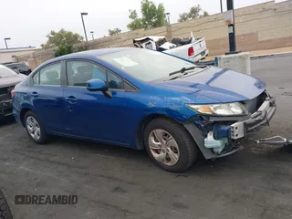 2013 Honda Civic LX z VIN 19XFB2F51DE281886, wystawiony jako IAAI lot #42397755 z przebiegiem 170 895 mil mil oraz . Historia ofert i sprzedaży dostępna na DreamBid. Obrazek 14.
