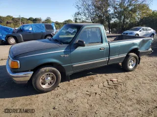 1995 Ford Ranger Splash with VIN 1FTCR10U4STA53815, listed as a Copart auction lot 75315324 with 194,084 mi miles and Salvage Title. Bid and sale history available at carsss.com. Image 1.