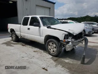 2002 Chevrolet Silverado 1500 LS with VIN 2GCEK19V821255524, listed as a Copart auction lot 52390605 with Not Provided miles and Salvage Title. Bid and sale history available at DreamBid. Image 4.