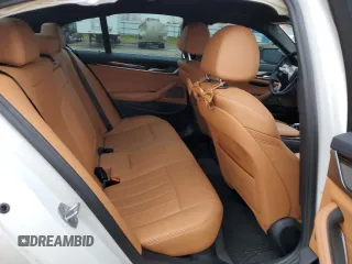 2021 BMW 5 Series 540i with VIN WBA53BJ01MWW93023, listed as a Copart auction lot 43146455 with Not Provided miles and Salvage Title. Bid and sale history available at DreamBid. Image 10.