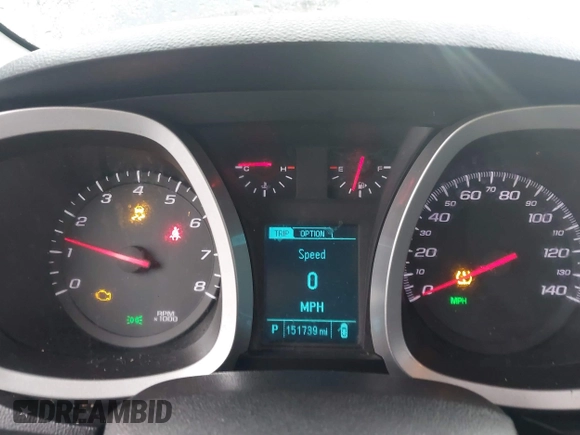 2013 Chevrolet Equinox LS with VIN 2GNALBEK8D6227815, listed as a IAAI auction lot 38091978 with 151,739 mi miles and . Bid and sale history available at DreamBid. Image 7.