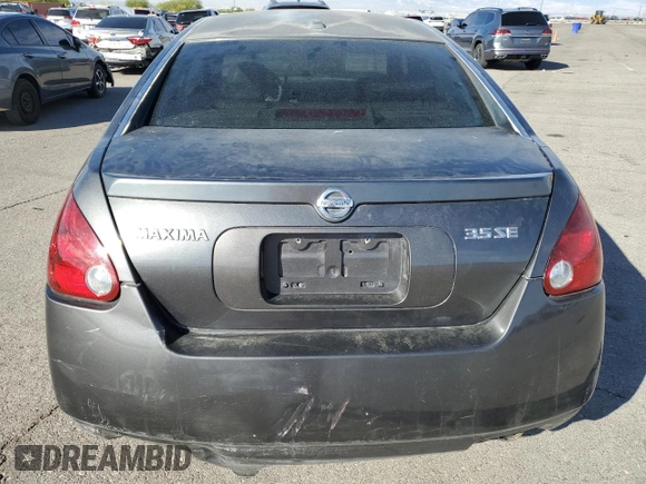 2006 Nissan Maxima 3.5 SE with VIN 1N4BA41EX6C817495, listed as a Copart auction lot 72398964 with 127,145 mi miles and Clean Title. Bid and sale history available at carsss.com. Image 6.