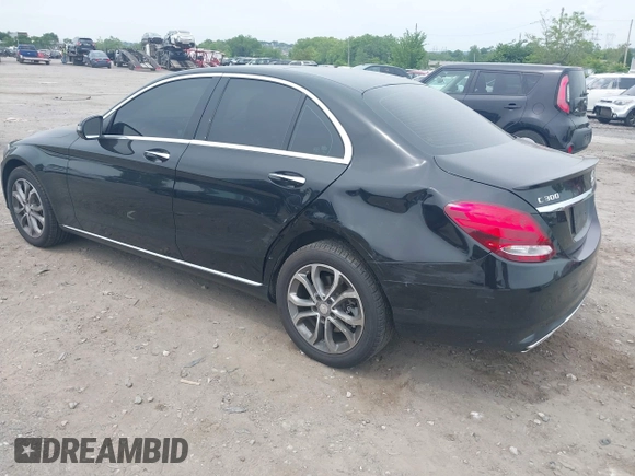 2016 Mercedes-Benz C 300 Luxury with VIN 55SWF4KB0GU098553, listed as a IAAI auction lot 42344188 with 167,970 mi miles and . Bid and sale history available at DreamBid. Image 3.