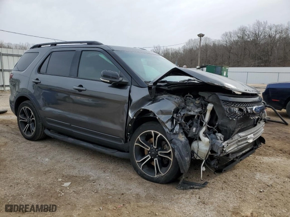 2015 Ford Explorer Sport with VIN 1FM5K8GT8FGC51133, listed as a Copart auction lot 48207495 with 126,145 mi miles and Salvage Title. Bid and sale history available at carsss.com. Image 4.