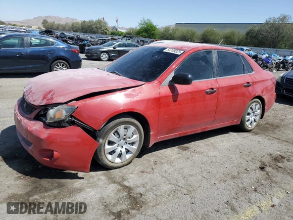 2008 Subaru Impreza i с VIN JF1GE61698G503945, выставлен на аукционе Copart как лот 54748825 с пробегом 120 624 миль миль и Списание • Salvage title. История ставок и продаж доступна на DreamBid. Изображение 1.