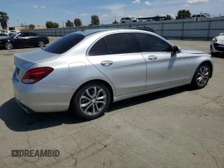 2016 Mercedes-Benz C 300 with VIN 55SWF4JB6GU144159, listed as a Copart auction lot 57174505 with 84,837 mi miles and Salvage title. Bid and sale history available at DreamBid. Image 3.