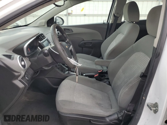 2017 Chevrolet Sonic LT with VIN 1G1JG6SH0H4144831, listed as a Copart auction lot 53252905 with 148,710 mi miles and Salvage title. Bid and sale history available at DreamBid. Image 7.
