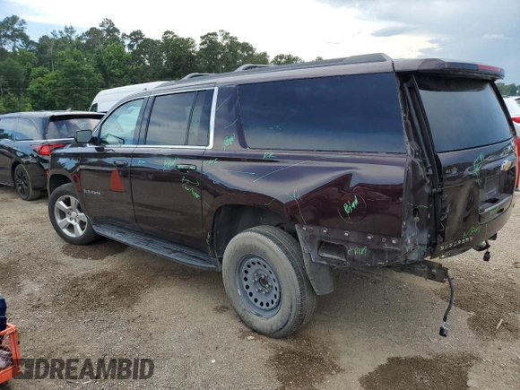 2020 Chevrolet Suburban LS z VIN 1GNSCGKC7LR218296, wystawiony jako Copart lot #61767105 z przebiegiem 118 405 mil mil oraz Szkoda całkowita • Salvage title. Historia ofert i sprzedaży dostępna na DreamBid. Obrazek 2.