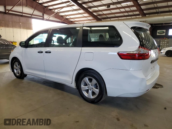 2015 Toyota Sienna L with VIN 5TDZK3DC2FS650980, listed as a Copart auction lot 54481385 with 270,983 mi miles and Clean Title. Bid and sale history available at carsss.com. Image 2.